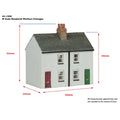 GRAHAM FARISH  SCENECRAFT 42-125X Rendered Workers' Cottages