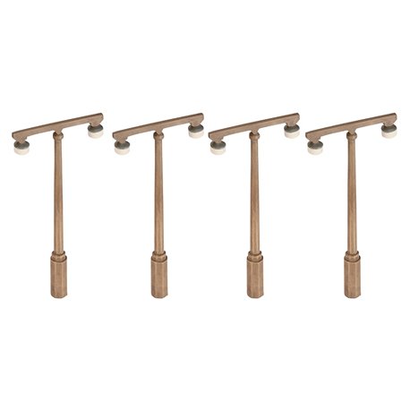 GRAHAM FARISH  SCENECRAFT 42-542 CONCRETE PLATFORM LAMPS
