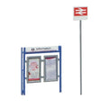 GRAHAM FARISH 42-548 STATION SIGNAGE SET N GAUGE