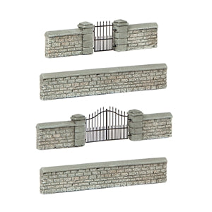 GRAHAM FARISH 42-555 STONE WALLS AND GATES 2 N GAUGE
