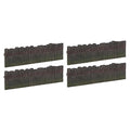 GRAHAM FARISH 42-595 SLEEPER BUILT FENCING X 2 N GAUGE