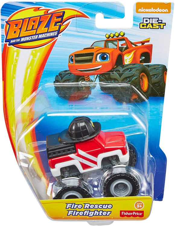 BLAZE & THE MONSTER MACHINES GFD97 FIRE RESCUE FIREFIGHTER