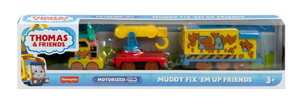 THOMAS & FRIENDS HHN43 MOTORIZED MUDDY FIX EM UP FRIENDS