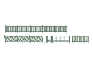 PECO RATIO 430 GWR STATION  FENCING RAMPS AND GATES 00 SCALE