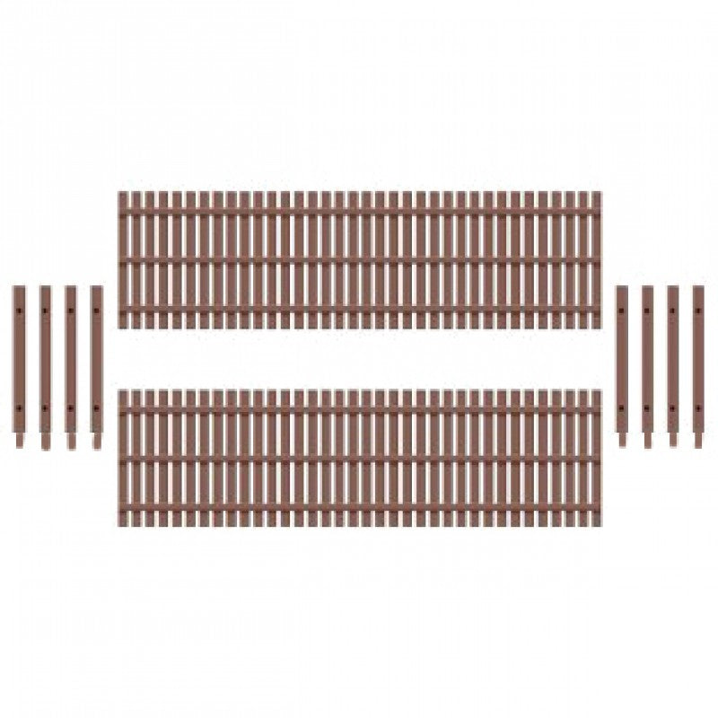 PECO RATIO 437 WOODEN FENCING MODERN STYLE