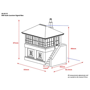 SCENECRAFT 44-0155 LUCSTON SIGNAL BOX