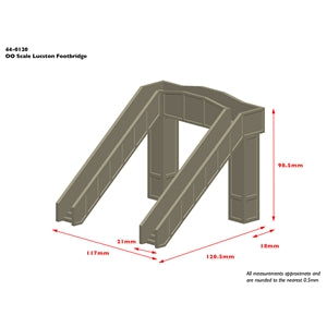 SCENECRAFT 44-0120 LUCSTON FOOTBRIDGE