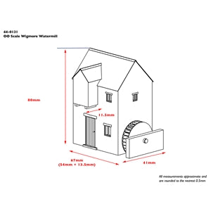 SCENECRAFT 44-0131 WIGMORE WATERMILL