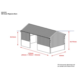 SCENECRAFT 44-0133 WIGMORE BARN