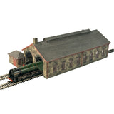 SCENECRAFT 44-0157 NER 2 LANE ENGINE SHED