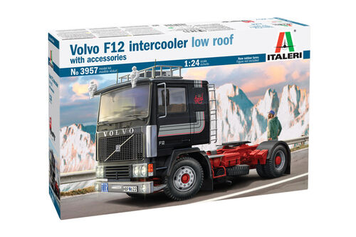 ITALERI 3957 VOLVO F12 INTERCOOLER LOW ROOF  1/24 SCALE