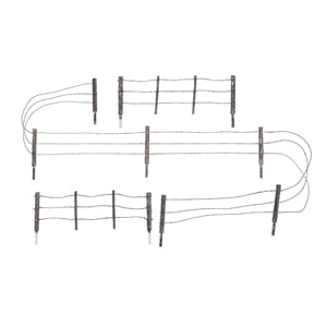 WOODLAND SCENICS A2990  BARBED WIRE  FENCE