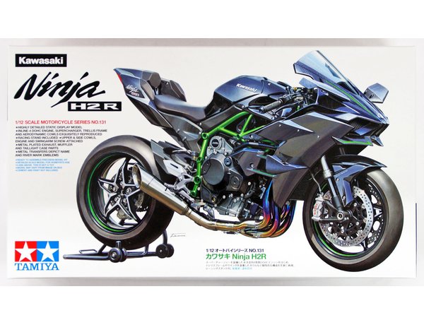 TAMIYA 14131KAWASAKI NINJA H2R MOTORBIKE KIT 1/12 SCALE