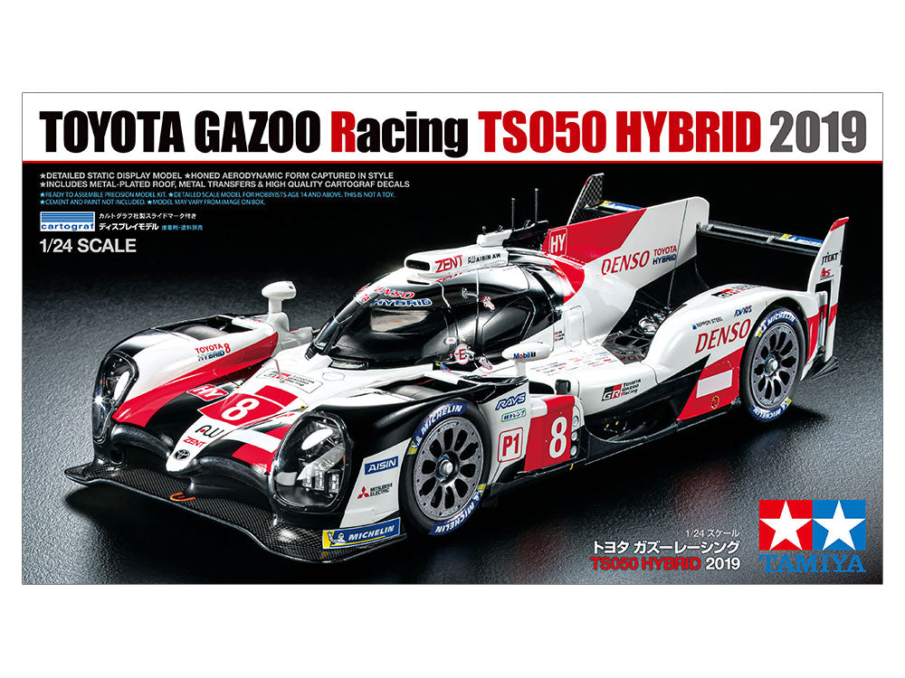 TAMIYA 25421 TOYOTA GAZOO RACING TS050 HYBRID 2019 CAR KIT 1/24  SCALE