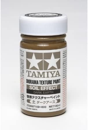 TAMIYA 87109 DARK EARTH SOIL EFFECT DIORAMA TEXTURE PAINT