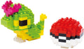 NANO BLOKS NBPM-010 CATERPIE & POKEBALL