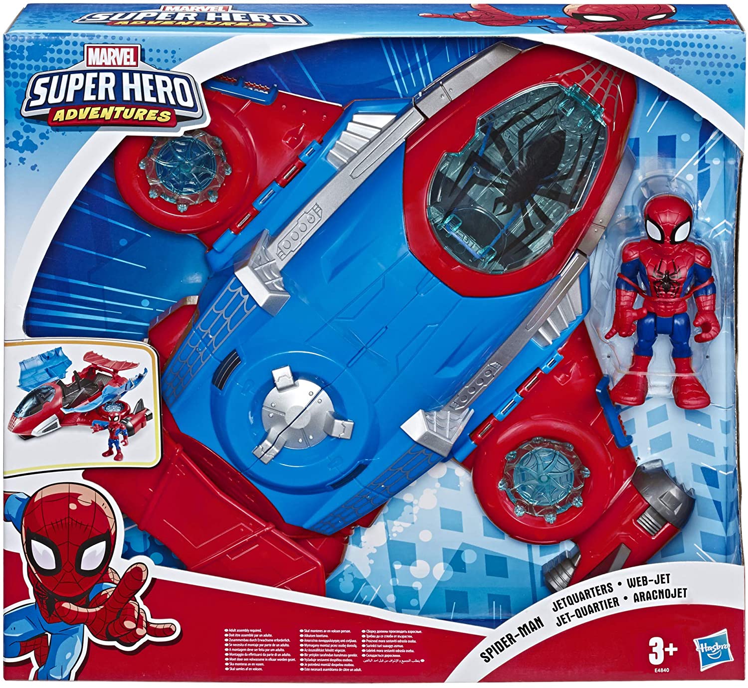 MARVEL E4840 SUPERHERO ADVENTURES SPIDERMAN JETQUARTERS