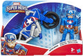MARVEL F6262 SUPERHERO ADVENTURES CAPTAIN AMERICA VICTORY RACER MOTORBIKE
