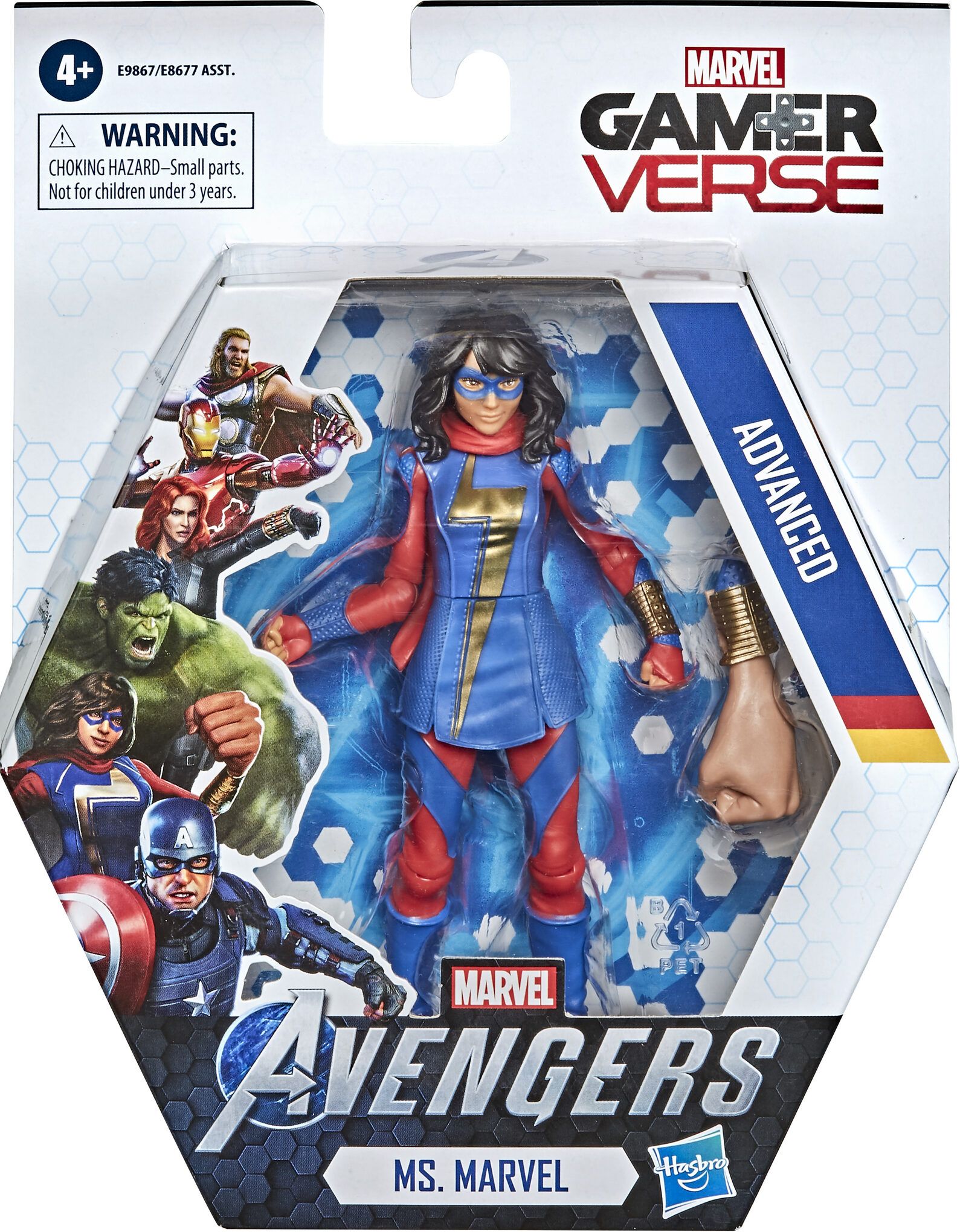 MARVEL E9867 GAMERVERSE AVENGERS MS. MARVEL 6 INCH FIGURE