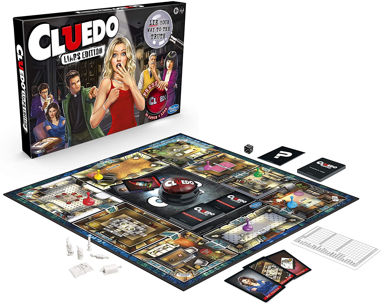 HASBRO E9779 CLUEDO LIARS EDITION