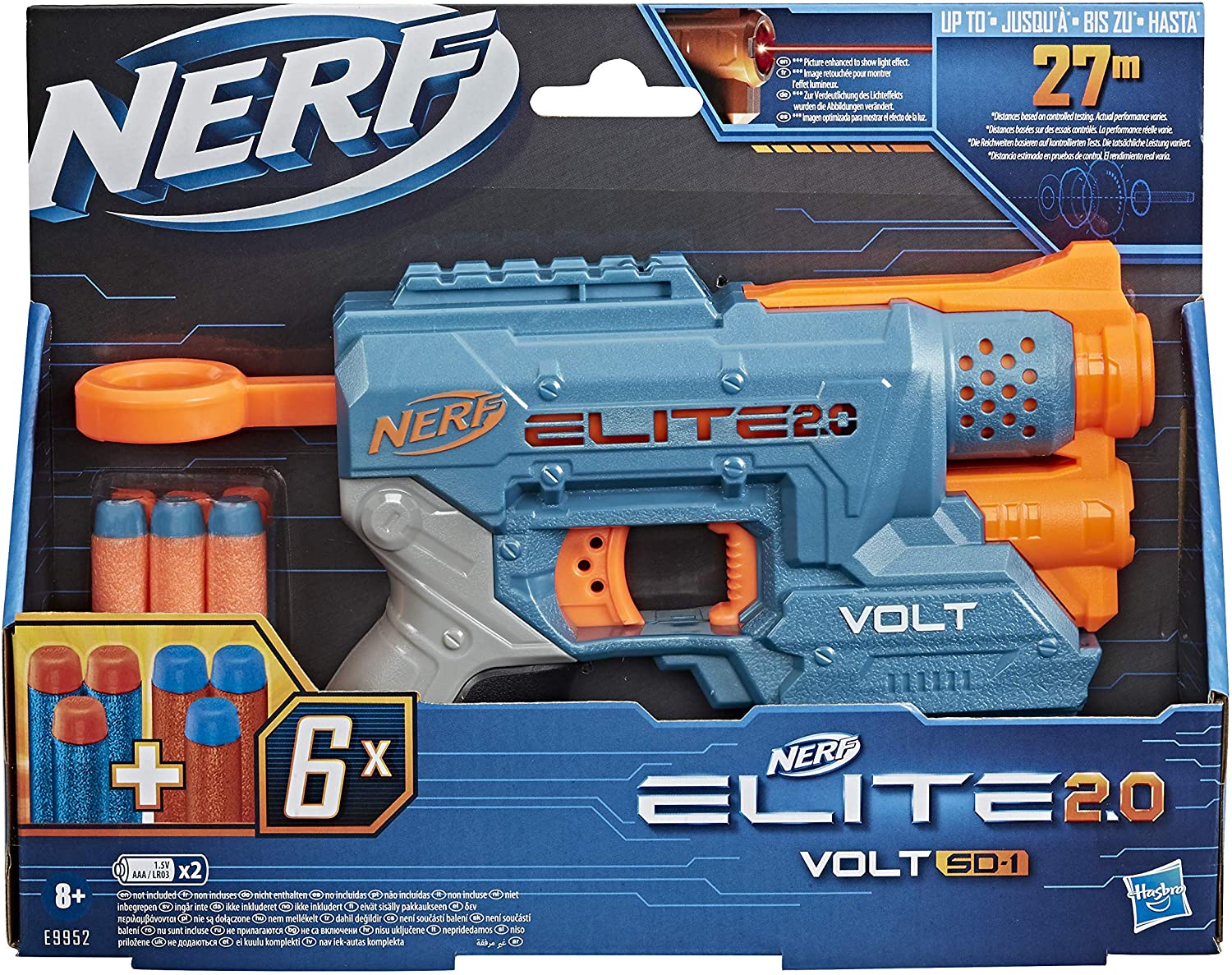 NERF E9952 ELITE 2.0 VOLT SD.1