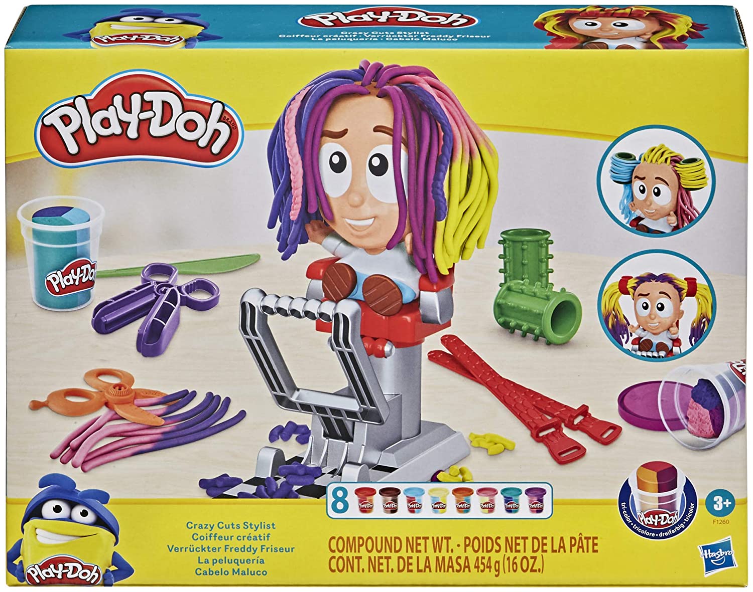 PLAYDOH F1260 CRAZY CUTS STYLIST HAIRDRESSER