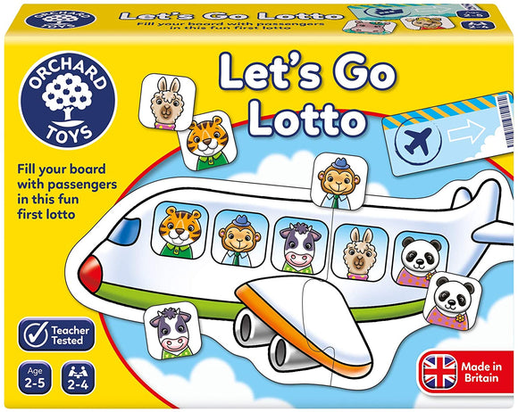 ORCHARD TOYS 094 LETS GO LOTTO GAME