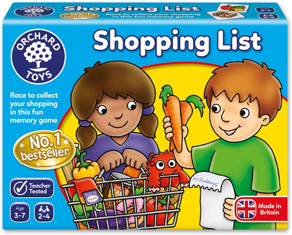 ORCHARD TOYS 003 SHOPPING LIST GAME