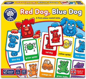 ORCHARD TOYS 044 RED DOG BLUE DOG GAME