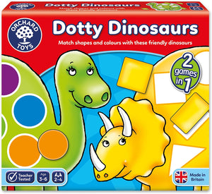 ORCHARD TOYS 062 DOTTY DINOSAURS GAME