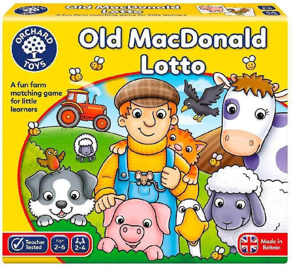 ORCHARD TOYS 071 OLD MACDONALD LOTTO GAME