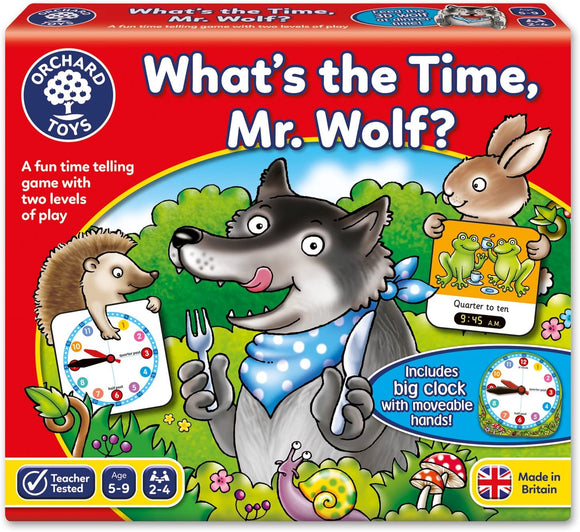 ORCHARD TOYS 049 WHAT'S THE TIME MR WOLF? GAME