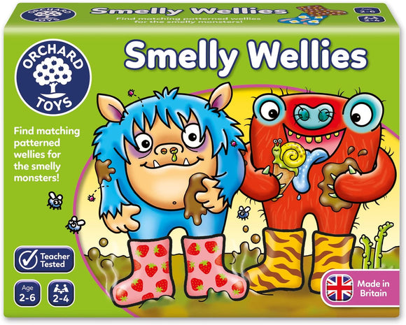 ORCHARD TOYS 026 SMELLY WELLIES GAME