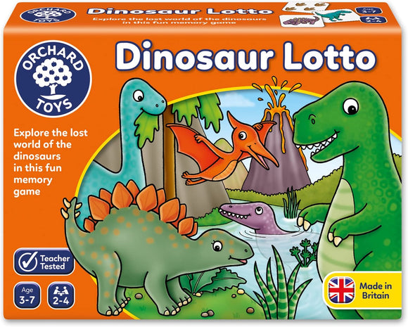 ORCHARD TOYS 036 DINOSAUR LOTTO GAME