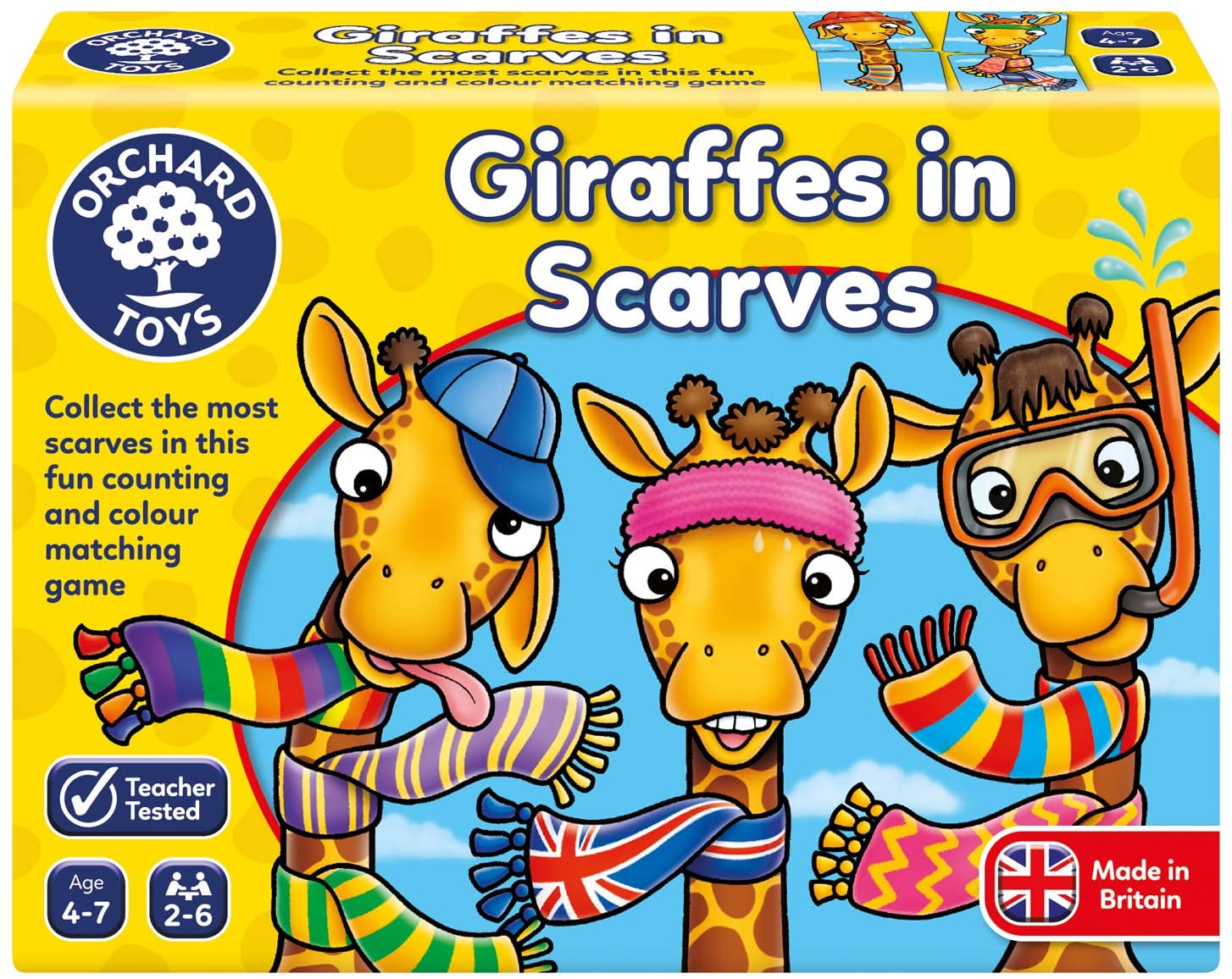 ORCHARD TOYS 070 GIRAFFES IN SCARVES GAME