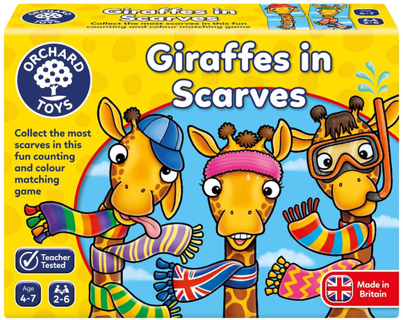 ORCHARD TOYS 070 GIRAFFES IN SCARVES GAME