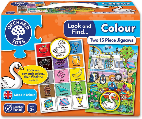 ORCHARD TOYS 333 LOOK AND FIND COLOUR JIGSAW PUZZLES