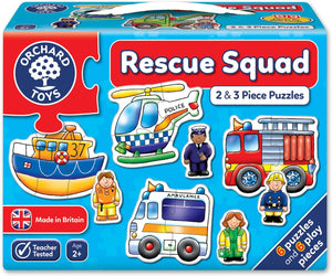 ORCHARD TOYS 204 RESCUE SQUAD JIGSAW PUZZLES