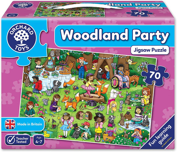 ORCHARD TOYS 269 WOODLAND PARTY JIGSAW PUZZLE