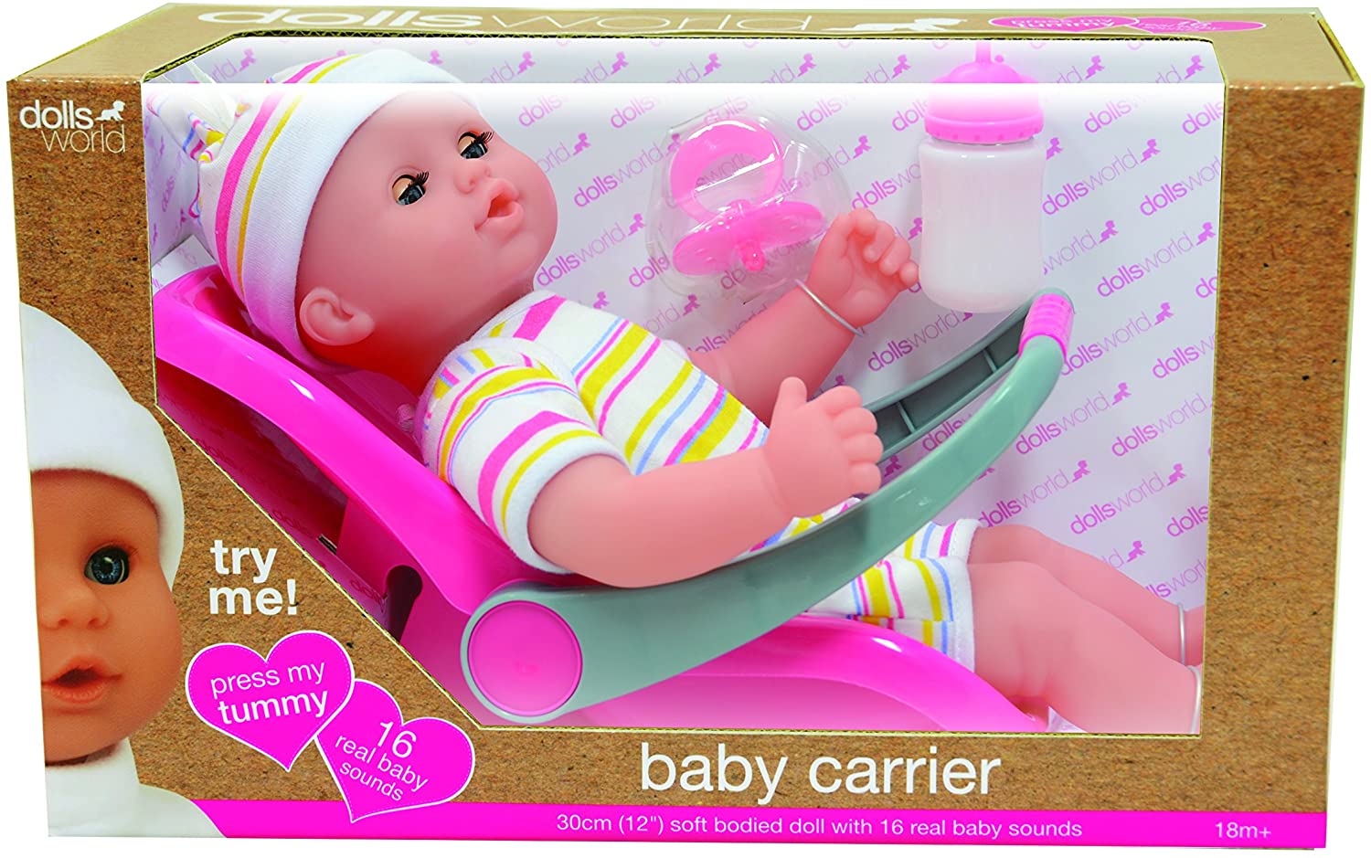 DOLLS WORLD 8866 BABY TRAVEL SET