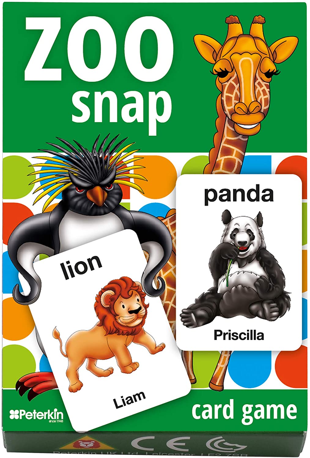 PETERKIN 25104 ZOO SNAP CARD GAME