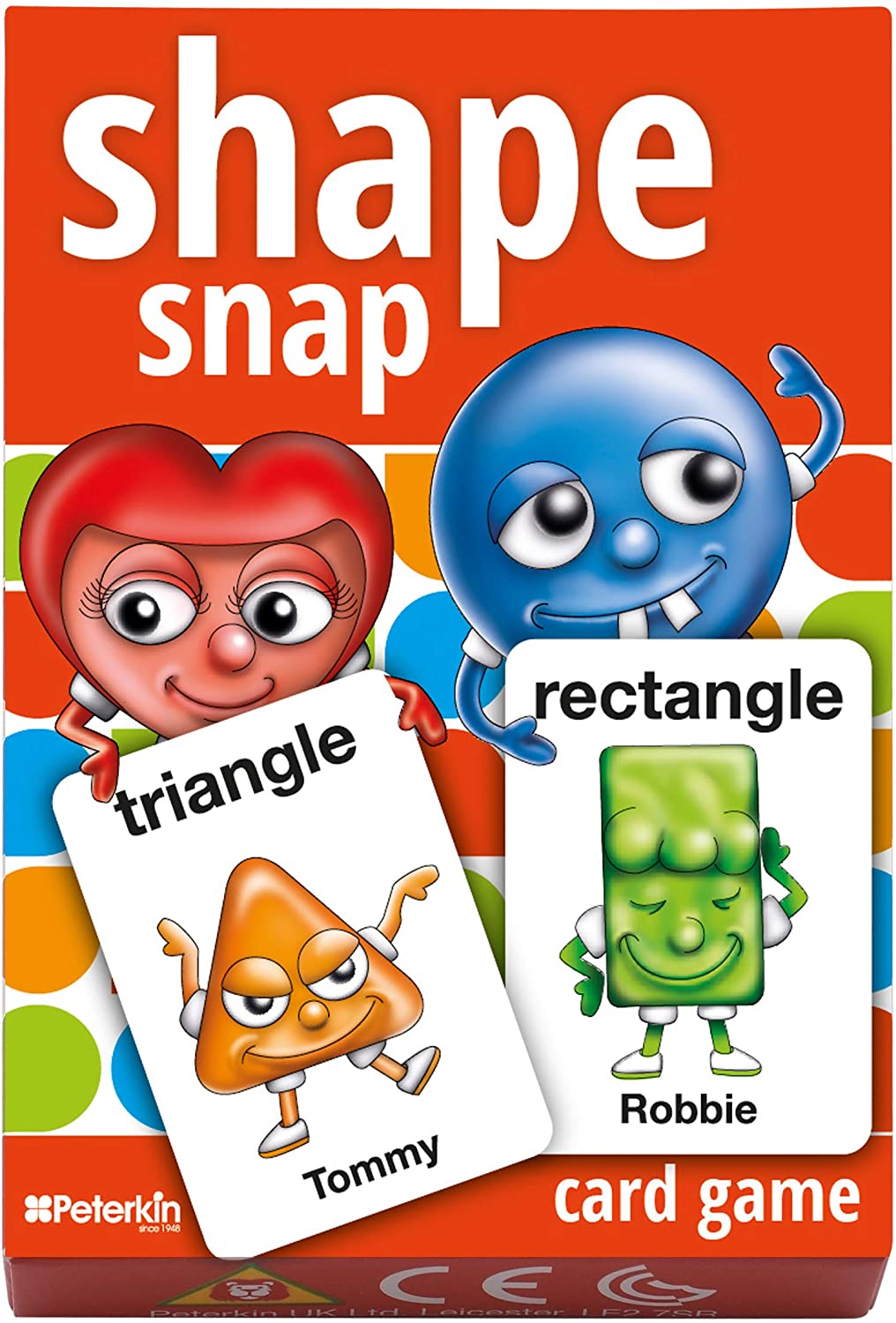 PETERKIN 25106 SHAPE SNAP CARD GAME