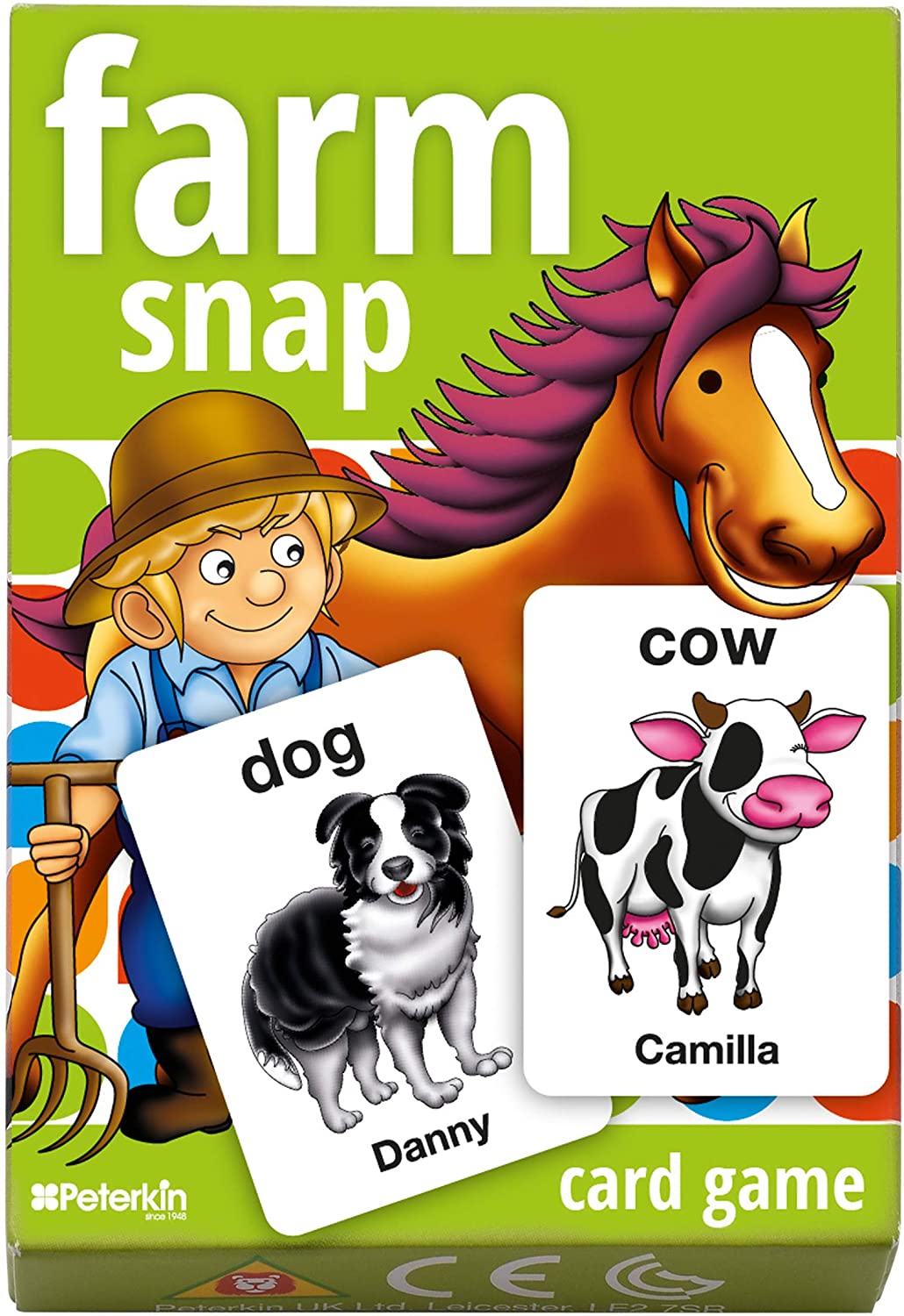 PETERKIN 25108 FARM SNAP CARD GAME