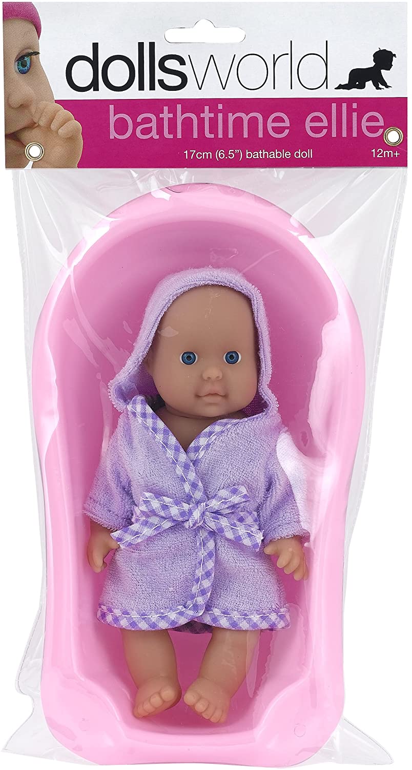 DOLLS WORLD 60220 LITTLE BATHTIME BABY DOLL