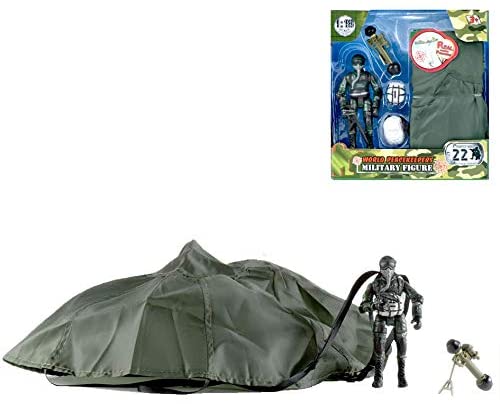 WORLD PEACEKEEPERS 72421 ACTION FIGURE WITH PARACHUTE