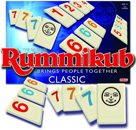 IDEAL 10140 RUMMIKUB CLASSIC BOARD GAME