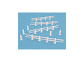 PECO MODELSCENE 5027 POST AND RAIL FENCES