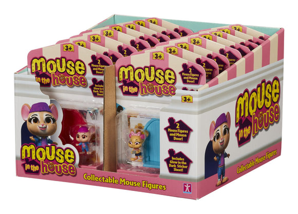 MOUSE IN THE HOUSE 07391 TWIN MOUSE PACK (ASSORTED CHARACTERS ONE CHOSEN RANDOM)