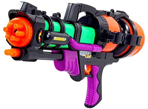 TOYMASTER TY3980 HYDROSTORM PUMP ACTION WATER GUN (COLOURS MAY VARY)