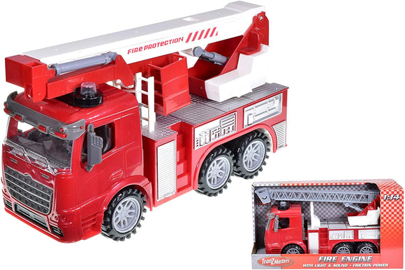 TOYMASTER TY5524 FIRE ENGINE WITH LIGHTS AND SOUND (2 DESIGNS 1 SUPPLIED AT RANDOM)